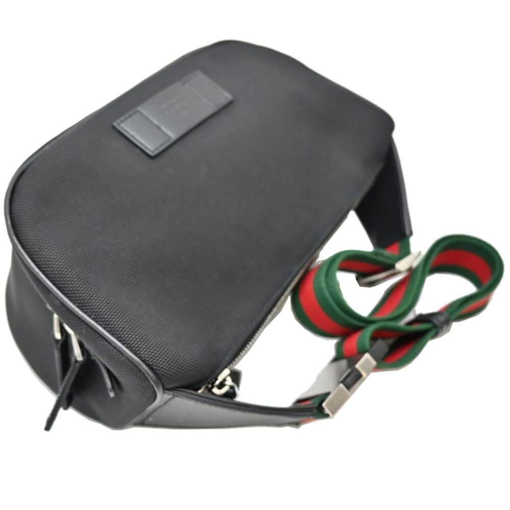 GUCCI Authentic Black Canvas Fanny Pack - Picture 4 of 10